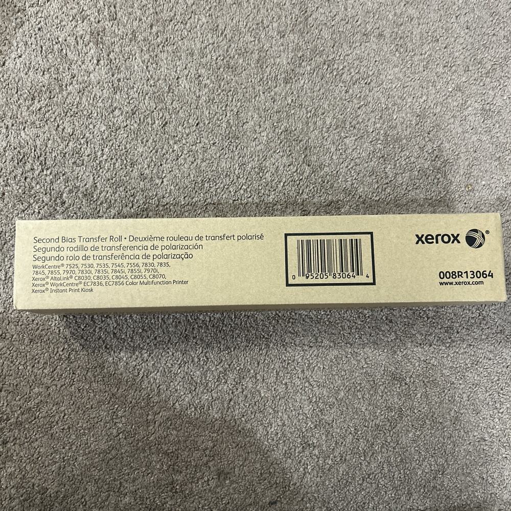 Xerox 008R13064 Second Bias Transfer Roll OEM NEW Genuine Sealed 7525 Workcentre